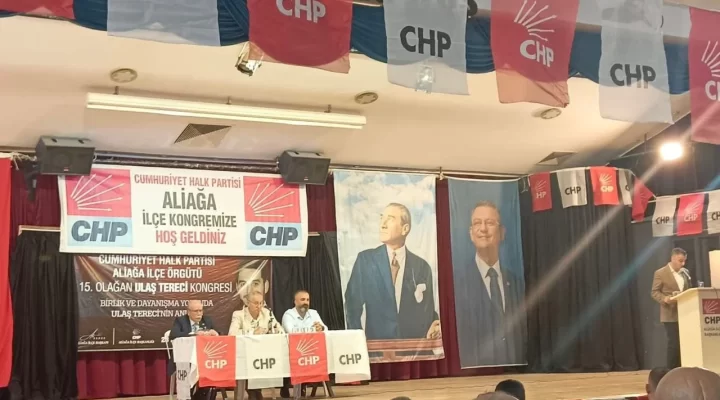 CHP Aliağa’da Yeni İlçe Başkanı Barış Eroğlu Oldu
