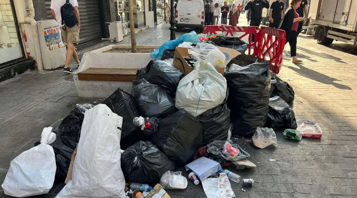 Karşıyaka çöp dağları!